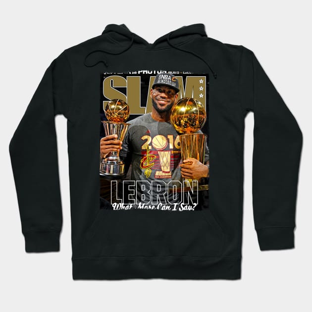 LBJ - SLAM Hoodie by Buff Geeks Art